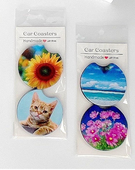 Car Coasters (2 Pack)